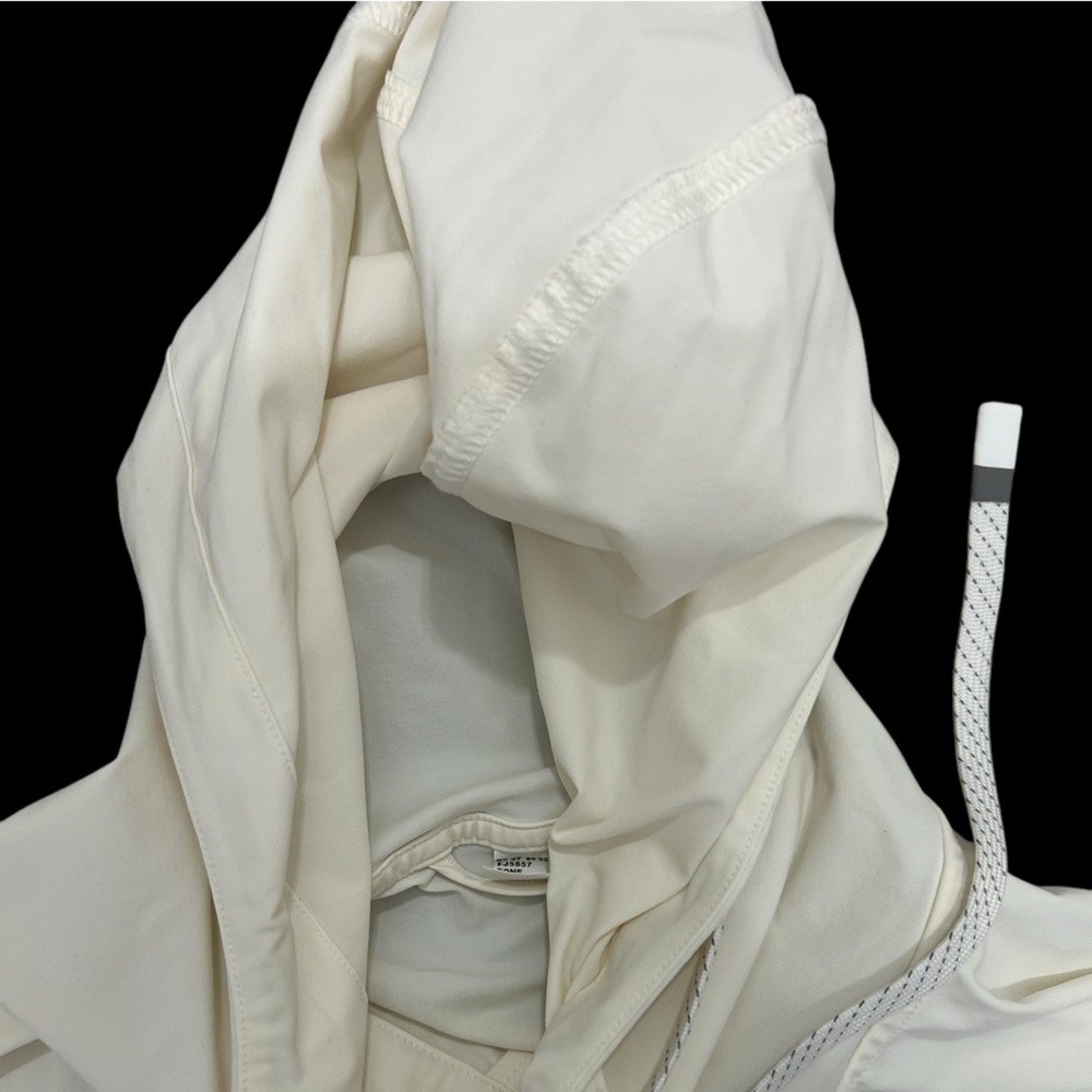 White Lightweight Windbreaker Jacket - image 4